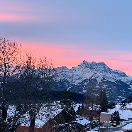 Appartement Chalet Plein Soleil à Leysin Extérieur photo